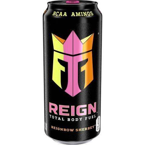 Order Reign Total Body Fuel Reignbow Sherbet 16oz food online from Speedway store, Cleveland on bringmethat.com