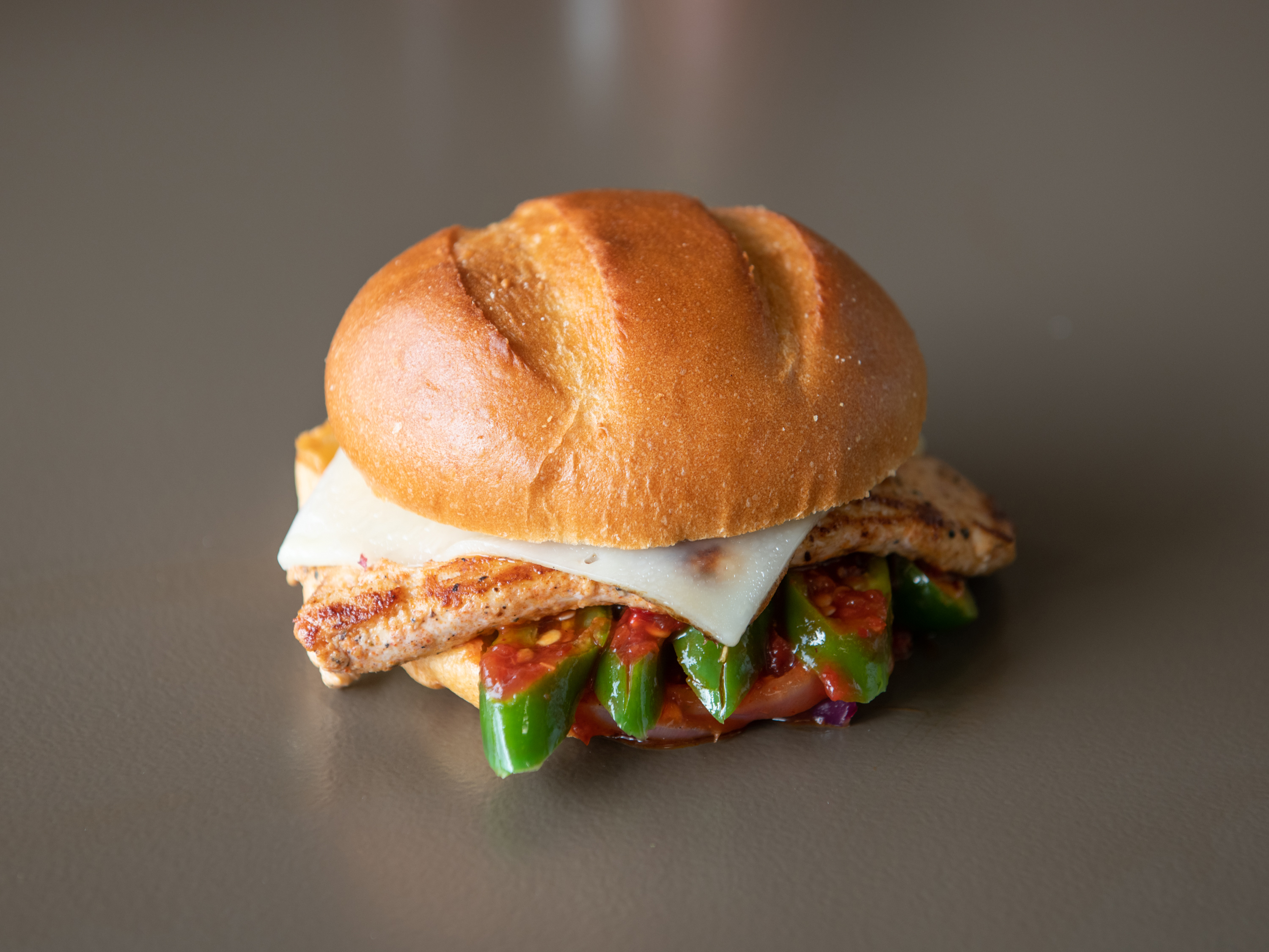Order Fiery Chicken Jalapeno Sandwich food online from Burganic Hub store, Houston on bringmethat.com