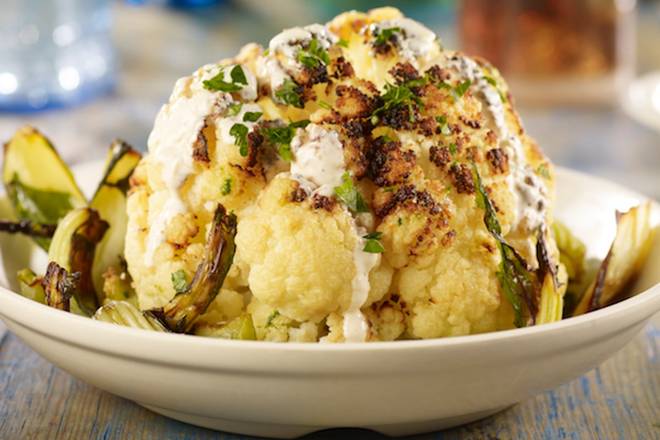 Order Whole Roasted Cauliflower food online from Stonefire Grill store, Valencia on bringmethat.com