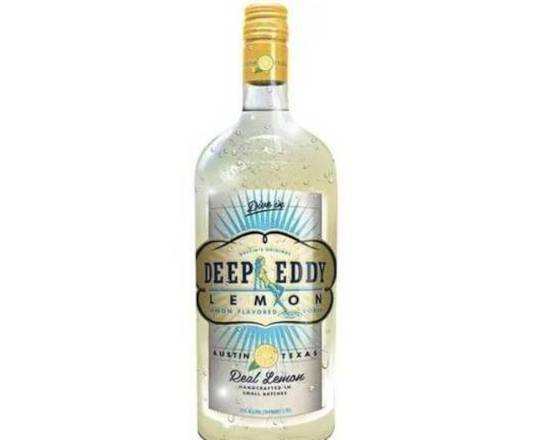 Order Deep Eddy Lemon, 1.75L vodka (35.0% ABV) food online from Cold Spring Liquor store, Liberty Hill on bringmethat.com