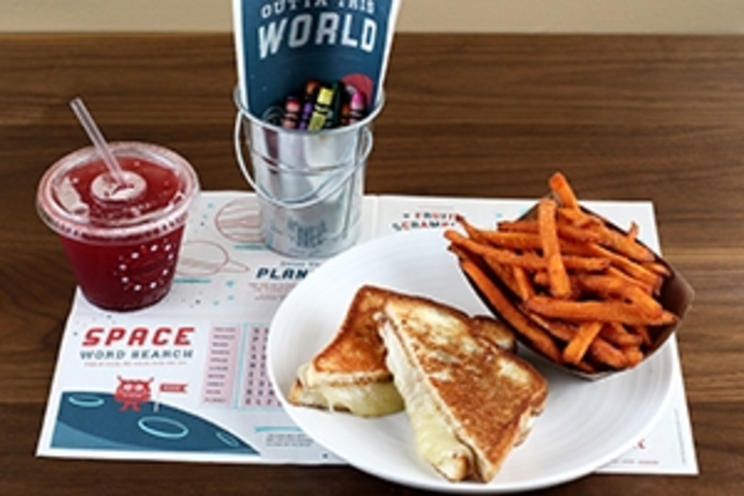 Order Kids Grilled Cheese Combo food online from Roam Artisan Burgers store, San Mateo on bringmethat.com