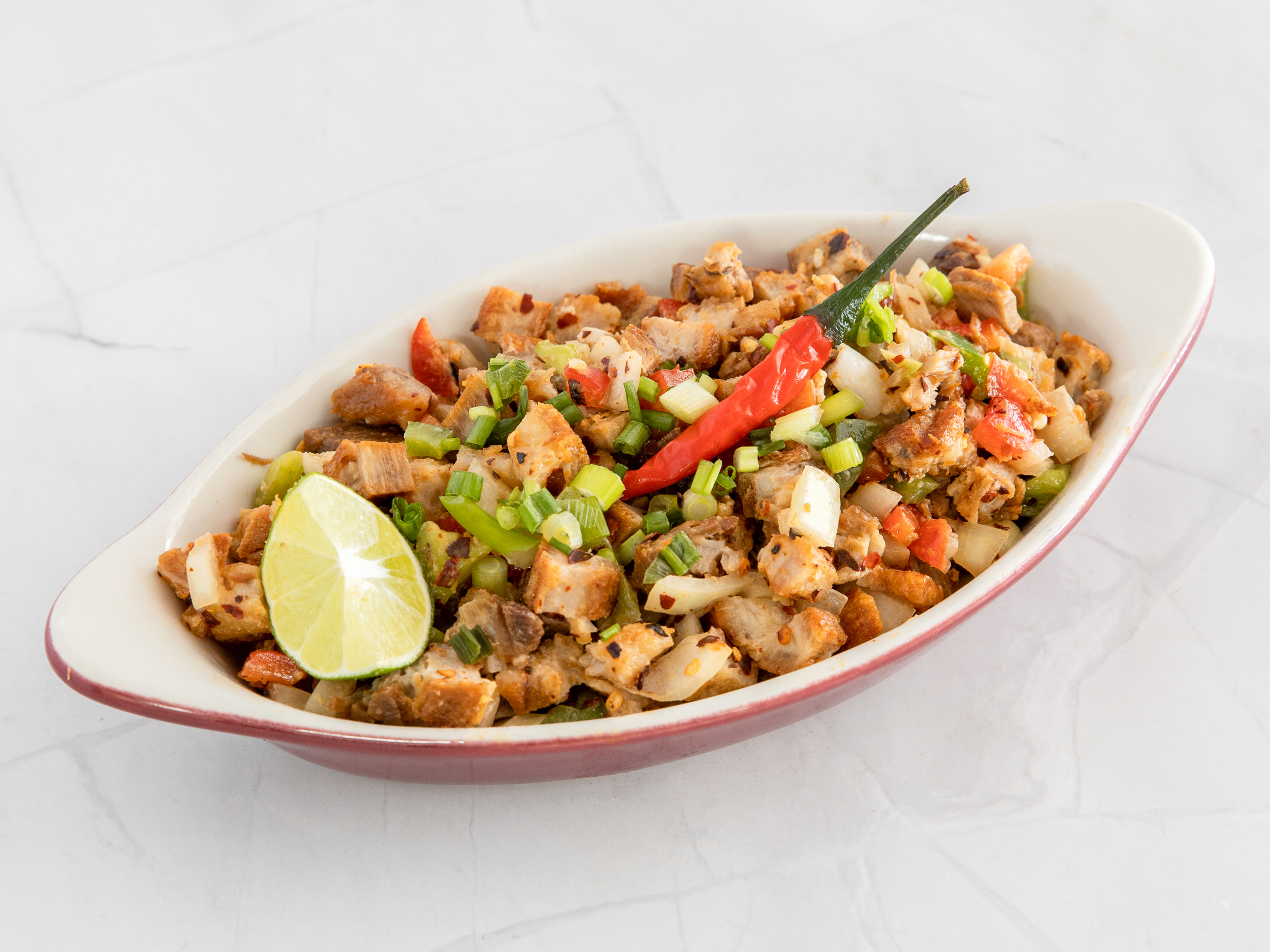 Order Crispy Sisig food online from The Dancing Crabs store, Chino on bringmethat.com