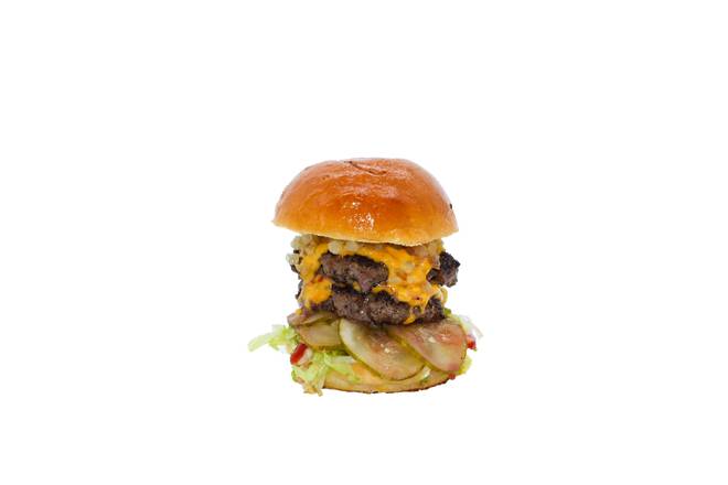 Order DOUBLE FISTED BURGER food online from Samburgers store, San Diego on bringmethat.com