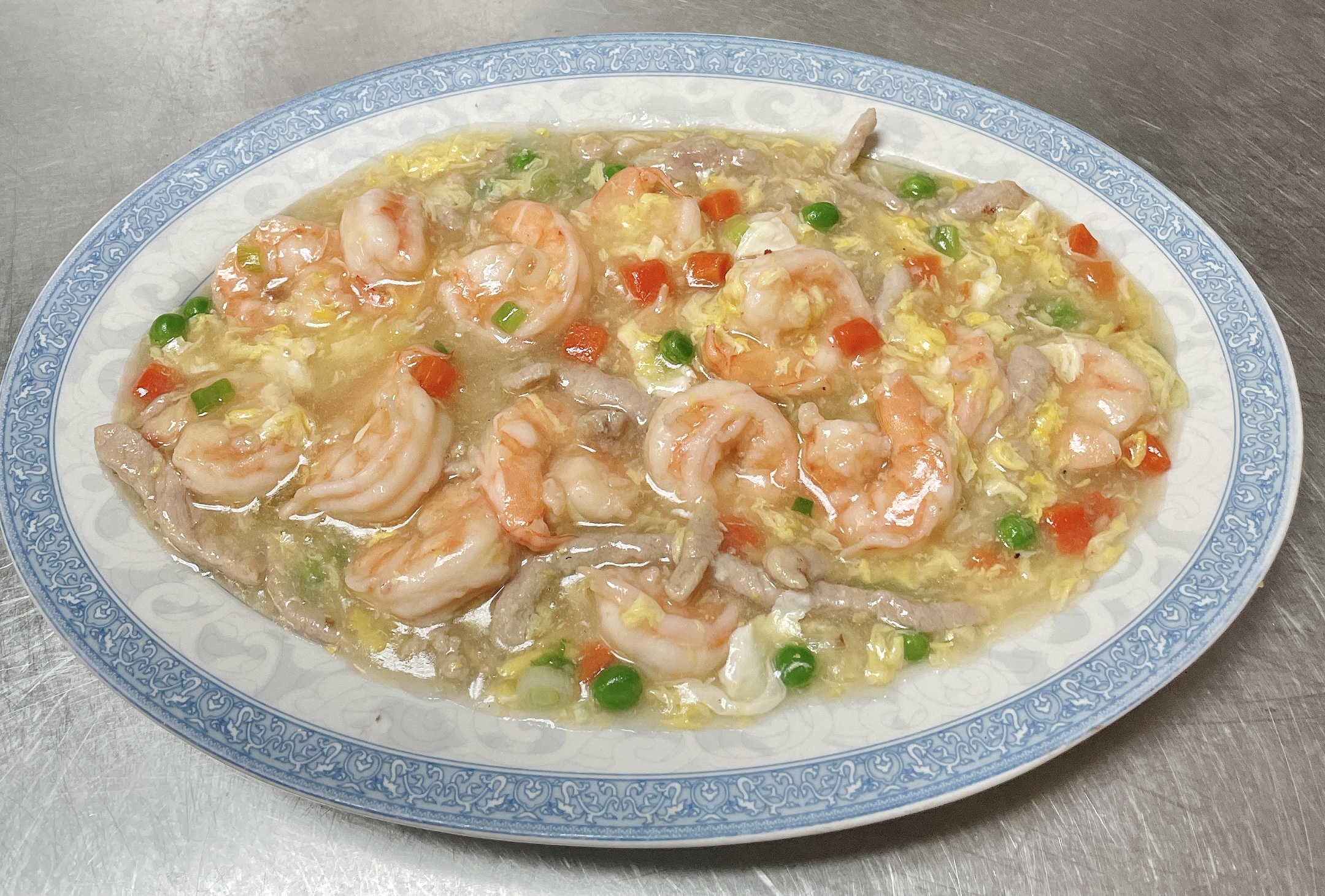 Order S3. Shrimp in Lobster Sauce food online from China Cottage store, Katy on bringmethat.com