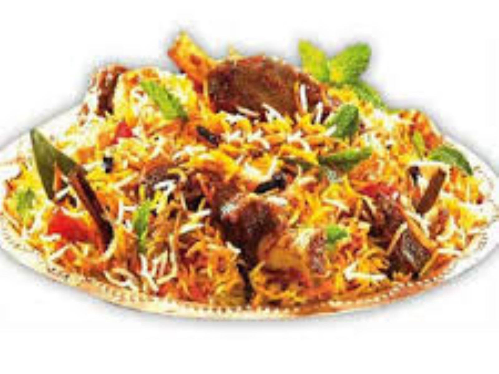 Order Goat Biryani (On The Bone) food online from Passage to India store, Cambridge on bringmethat.com