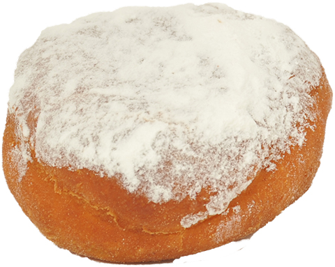 Order Powdered Jelly Filled Donut food online from Jack Donuts store, Kokomo on bringmethat.com