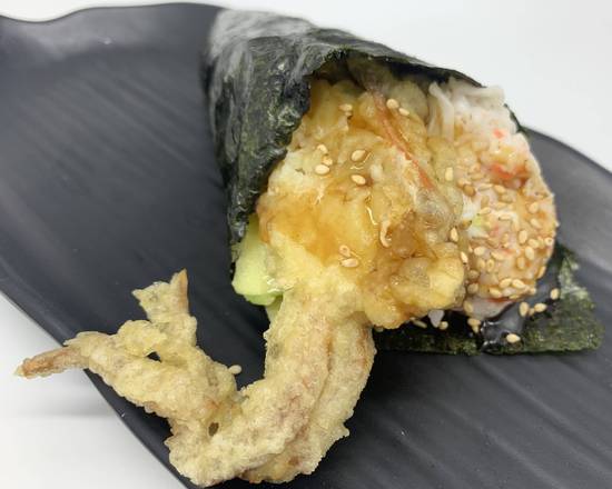 Order Spider Hand Roll (1 pc) food online from Koya Sushi store, Whittier on bringmethat.com