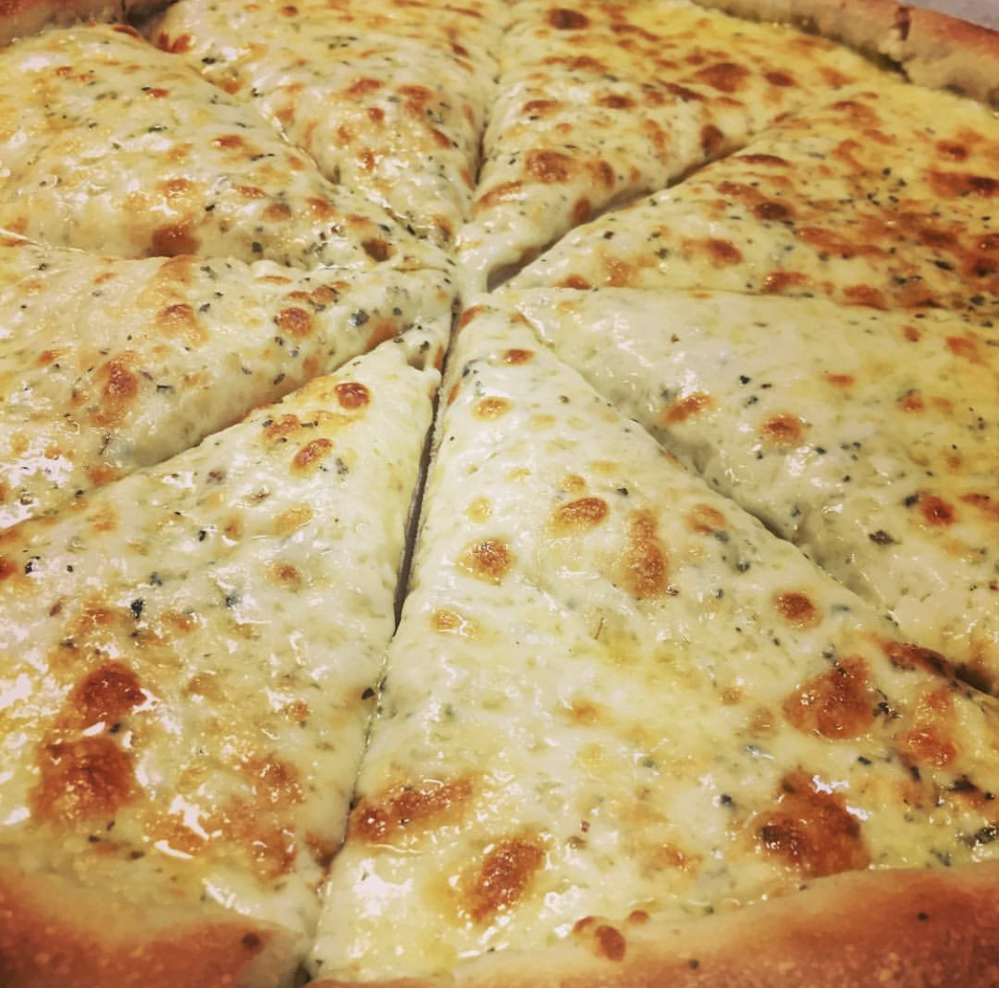 Order White Pizza food online from Golden Crust Pizza store, Providence on bringmethat.com