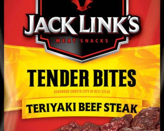 Order Jack Link's Meat Snacks Tender Bites Teriyaki Beef Steak 1.25 oz food online from Central Liquor Market store, Los Angeles on bringmethat.com