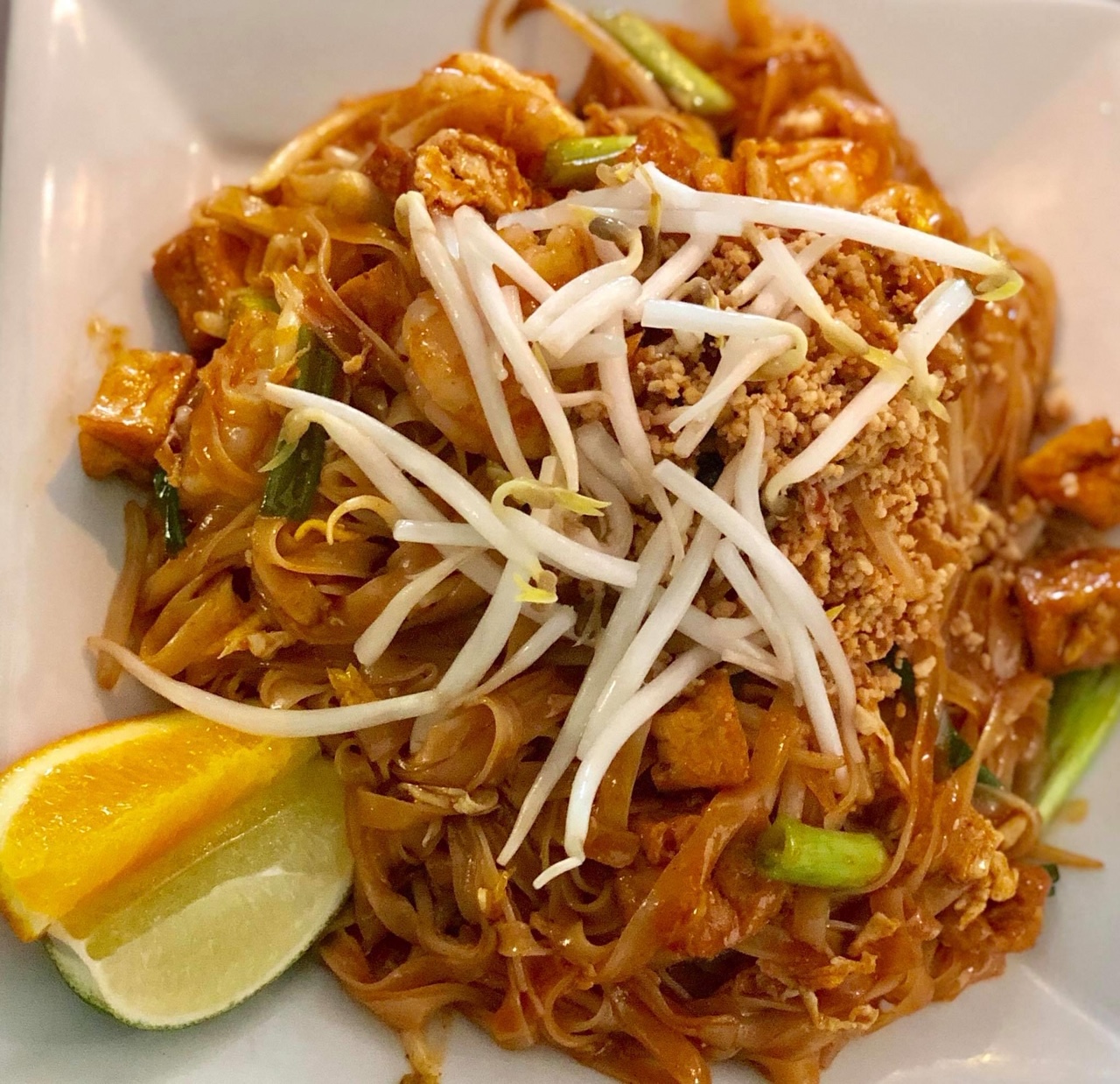 Order 9. Pad Thai Noodle food online from Rock “N” Thai store, Holland on bringmethat.com