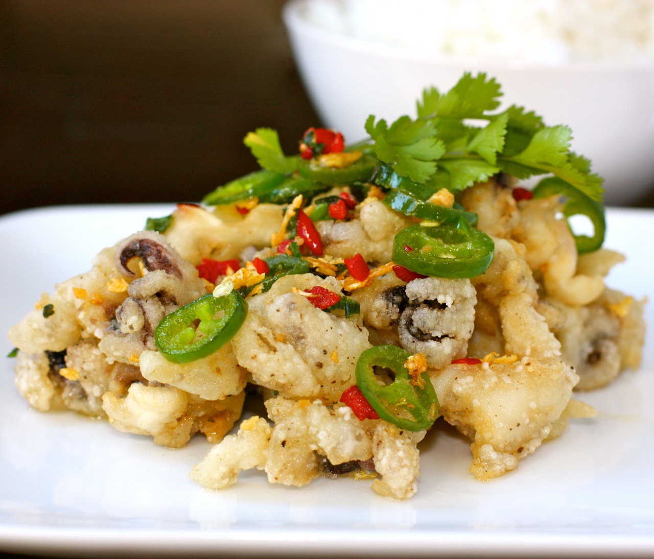 Order Salted Toasted Squid food online from Authentic Chinese store, San Antonio on bringmethat.com