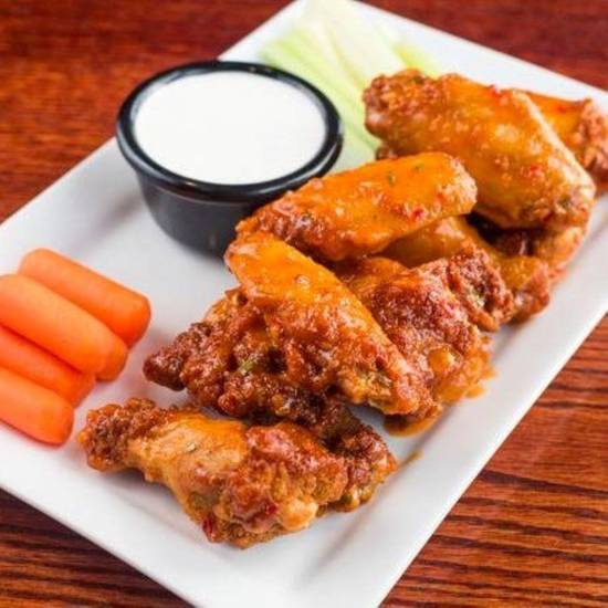 Order BONE-IN WINGS food online from Tap House Grill store, Palatine on bringmethat.com