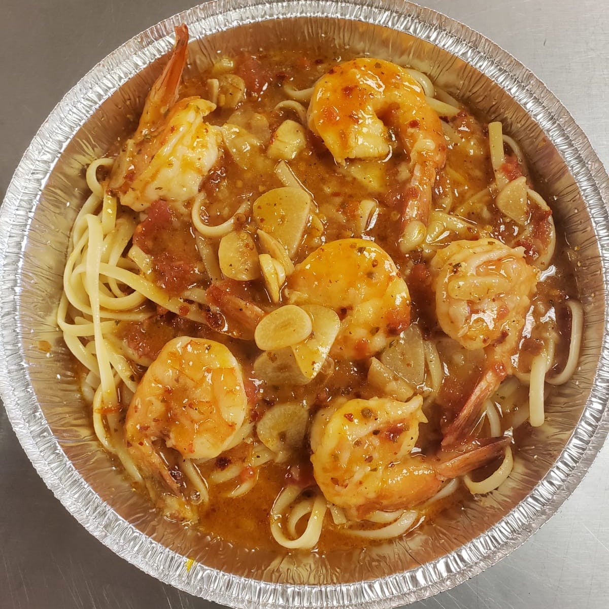 Order Shrimp Fra Diablo - Entree food online from Drake Pizza store, Allentown on bringmethat.com