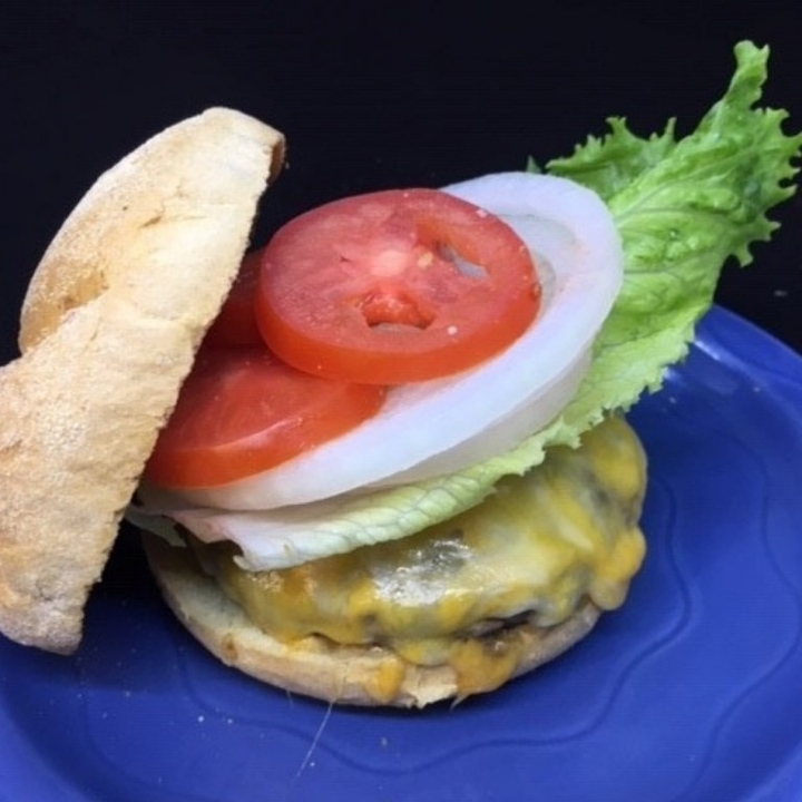 Order Cheeseburger food online from Poco Mexican/American Restaurant, Bar & Comedy Cabaret store, Doylestown on bringmethat.com