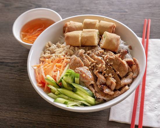 Order Vermicelli Bowl Pork food online from Chef Phong Kitchen store, San Bruno on bringmethat.com