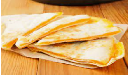 Order Cheese Quesadilla food online from Mexican Frenzy store, San Francisco on bringmethat.com