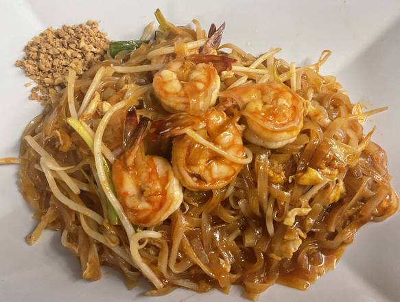 Order Pad Thai Noodles food online from Try My Thai Restaurant store, Sandy on bringmethat.com