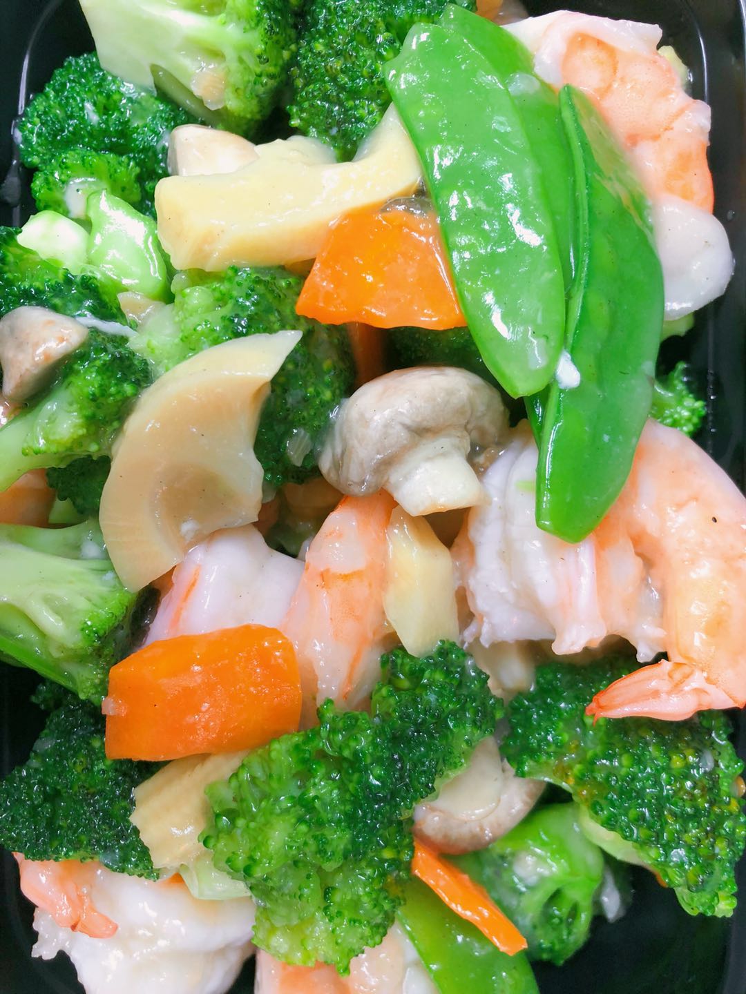 Order Large Shrimp with Mixed Vegetable food online from Kong's Kitchen store, Atlanta on bringmethat.com