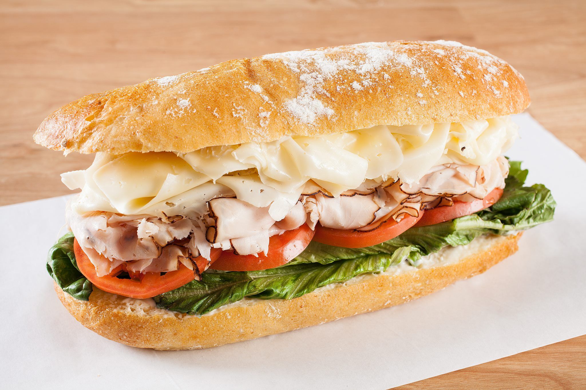 Order Honey Turkey & Cheese Sandwich food online from Shebamz Grill store, Albany on bringmethat.com