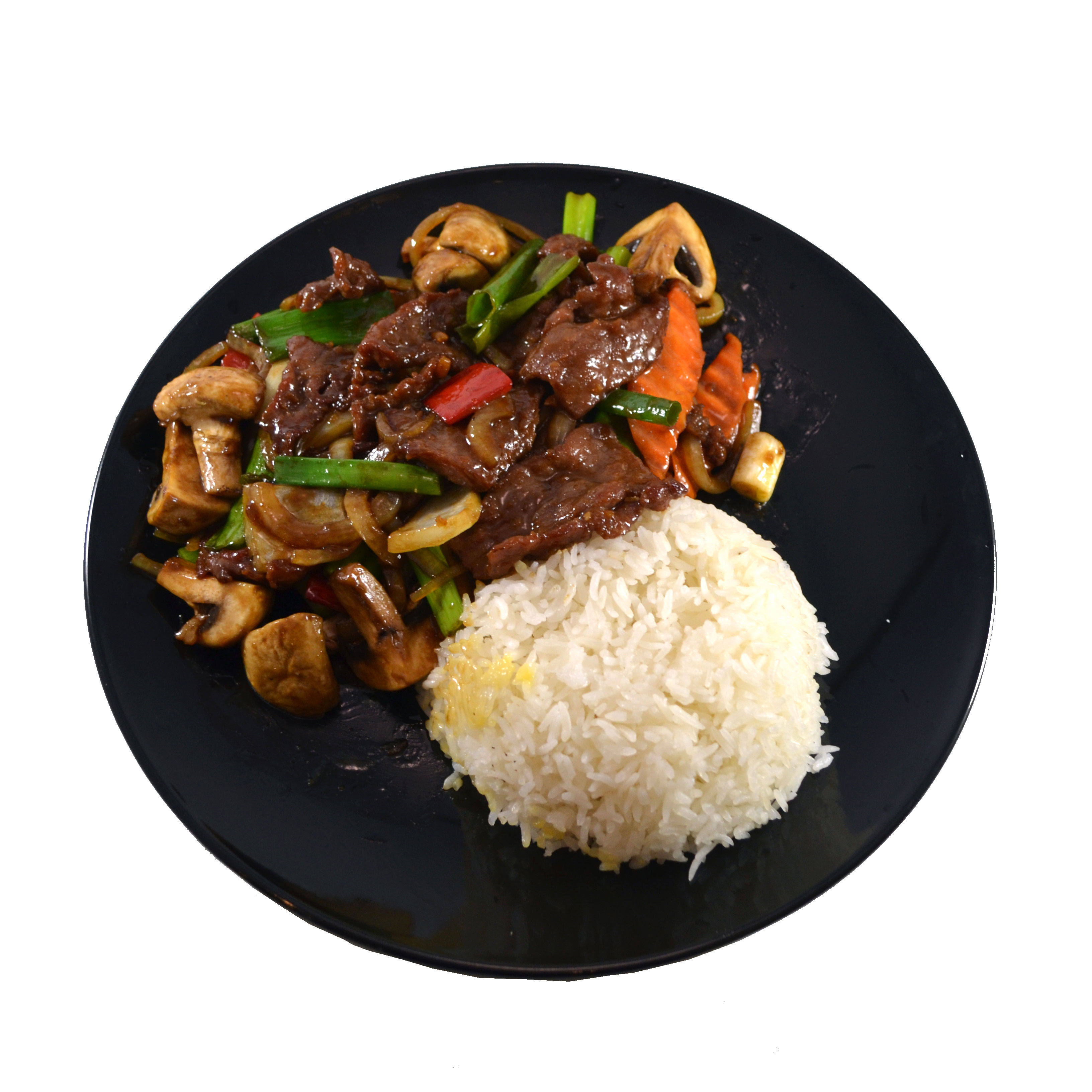 Order Mongolian Beef food online from Ho Won Express store, Vista on bringmethat.com