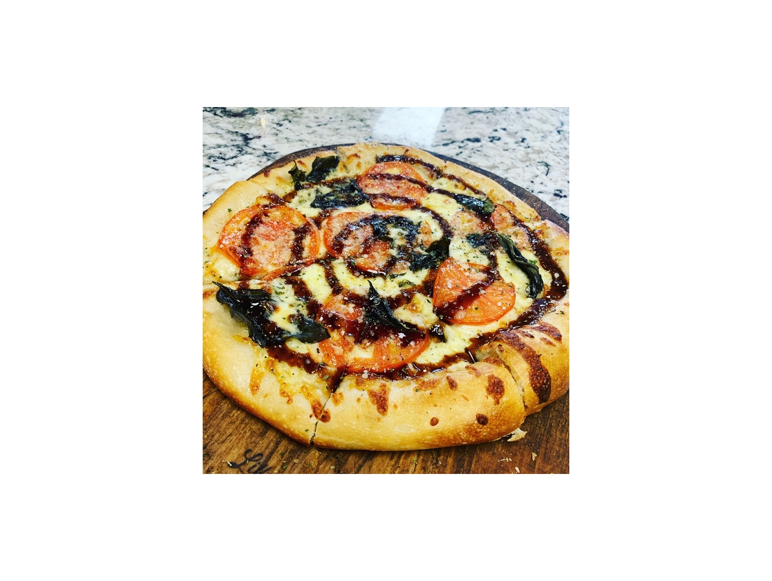 Order Caprese Pizza food online from The Pizza Cutters store, Syracuse on bringmethat.com