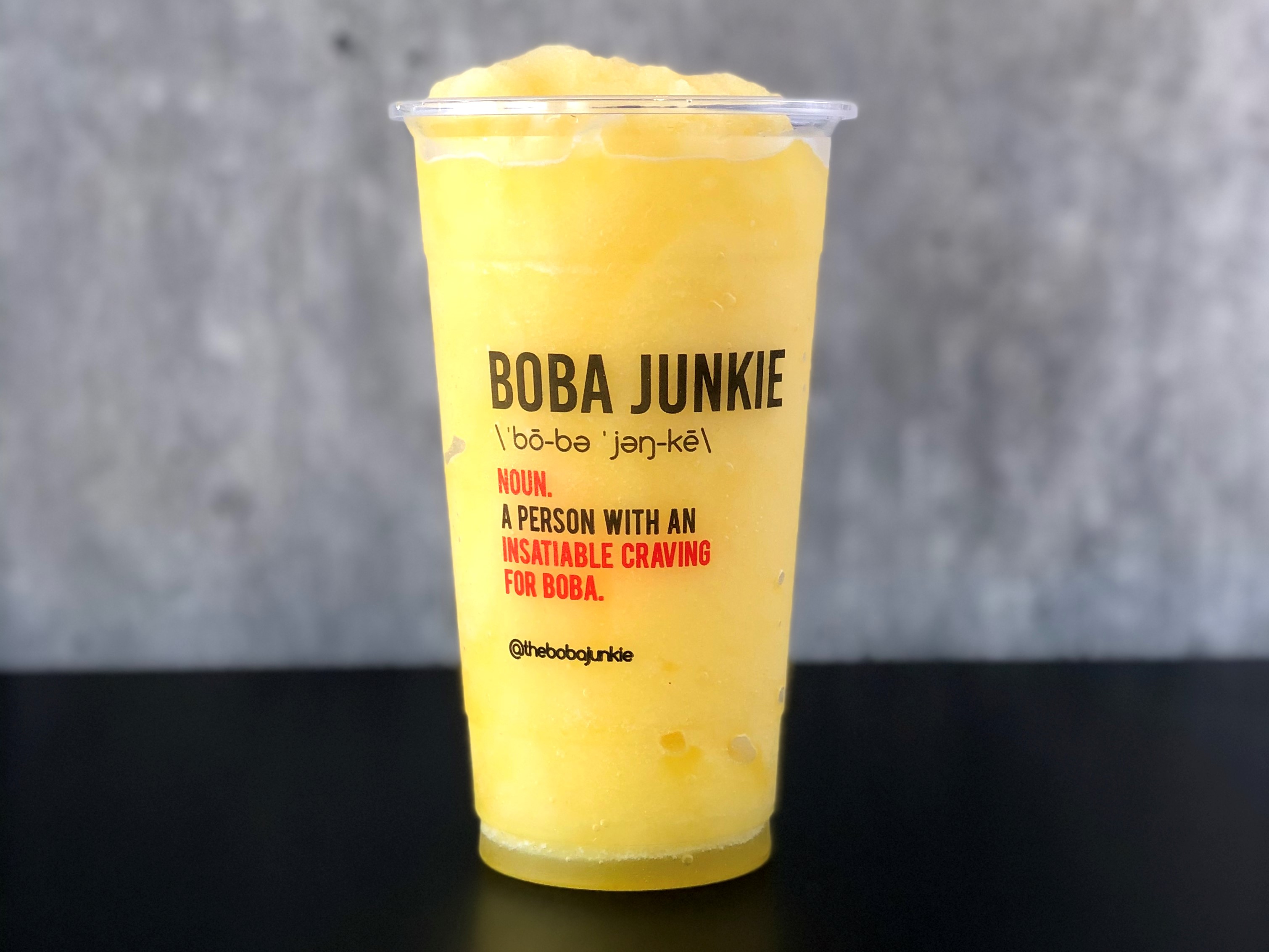 Order Pineapple Slush food online from Boba Junkie store, Fountain Valley on bringmethat.com
