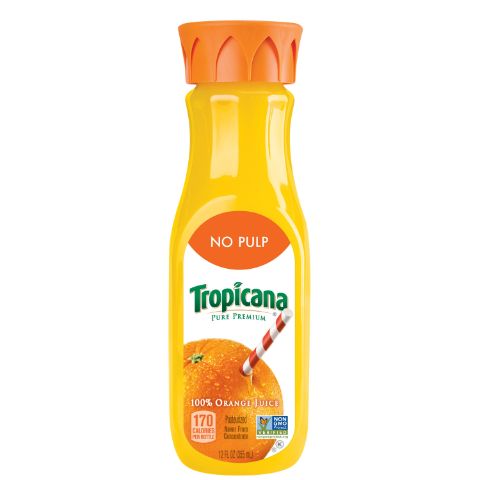 Order Tropicana Orange Juice, No Pulp 12oz food online from 7-Eleven store, Shavano Park on bringmethat.com