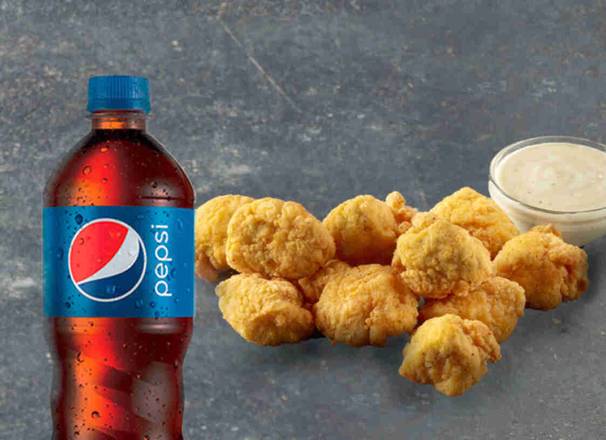 Order Chicken Poppers & Pepsi Bundle food online from Papa Johns Pizza store, Eau Claire on bringmethat.com