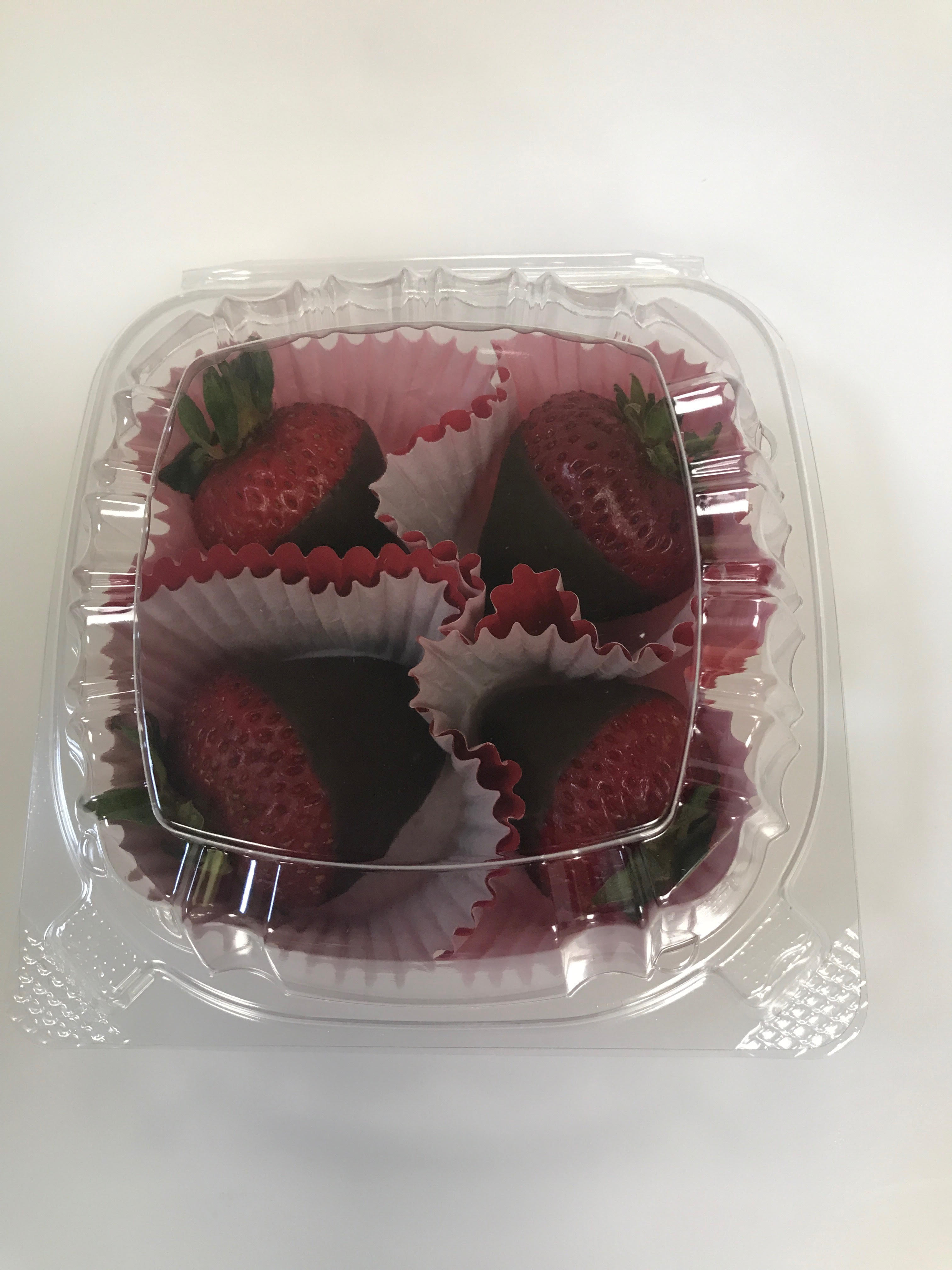 Order 12 Ct-Chocolate dipped strawberries food online from Menchie Frozen Yogurt store, League City on bringmethat.com