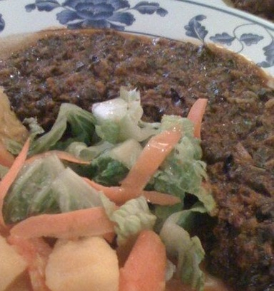 Order 18. Hamli food online from New Eritrea Restaurant & Bar store, San Francisco on bringmethat.com