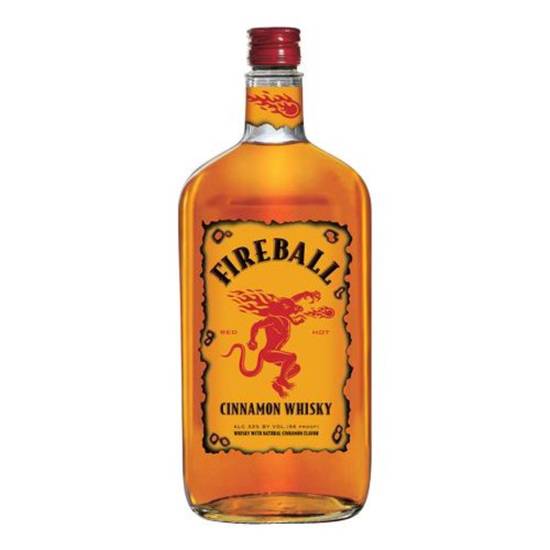 Order Fireball 750 ml. food online from Round Up Liquor & Grocery store, Wildomar on bringmethat.com