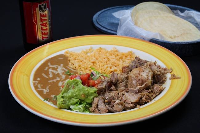 Order Dinner Carnitas food online from Cuco Taqueria store, Columbus on bringmethat.com