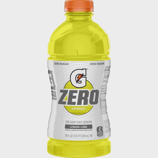 Order Gatorade G Zero Thirst Quencher Lemon Lime food online from Deerings Market store, Traverse City on bringmethat.com