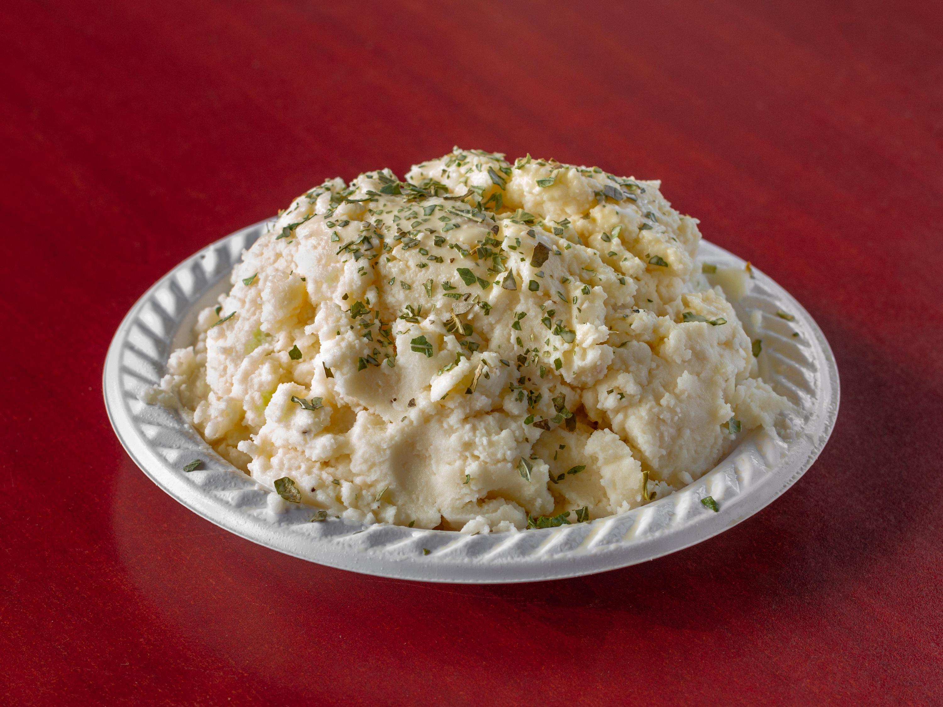 Order Garlic Mashed Potato food online from Vasachy's Restaurant & Catering store, Baltimore on bringmethat.com