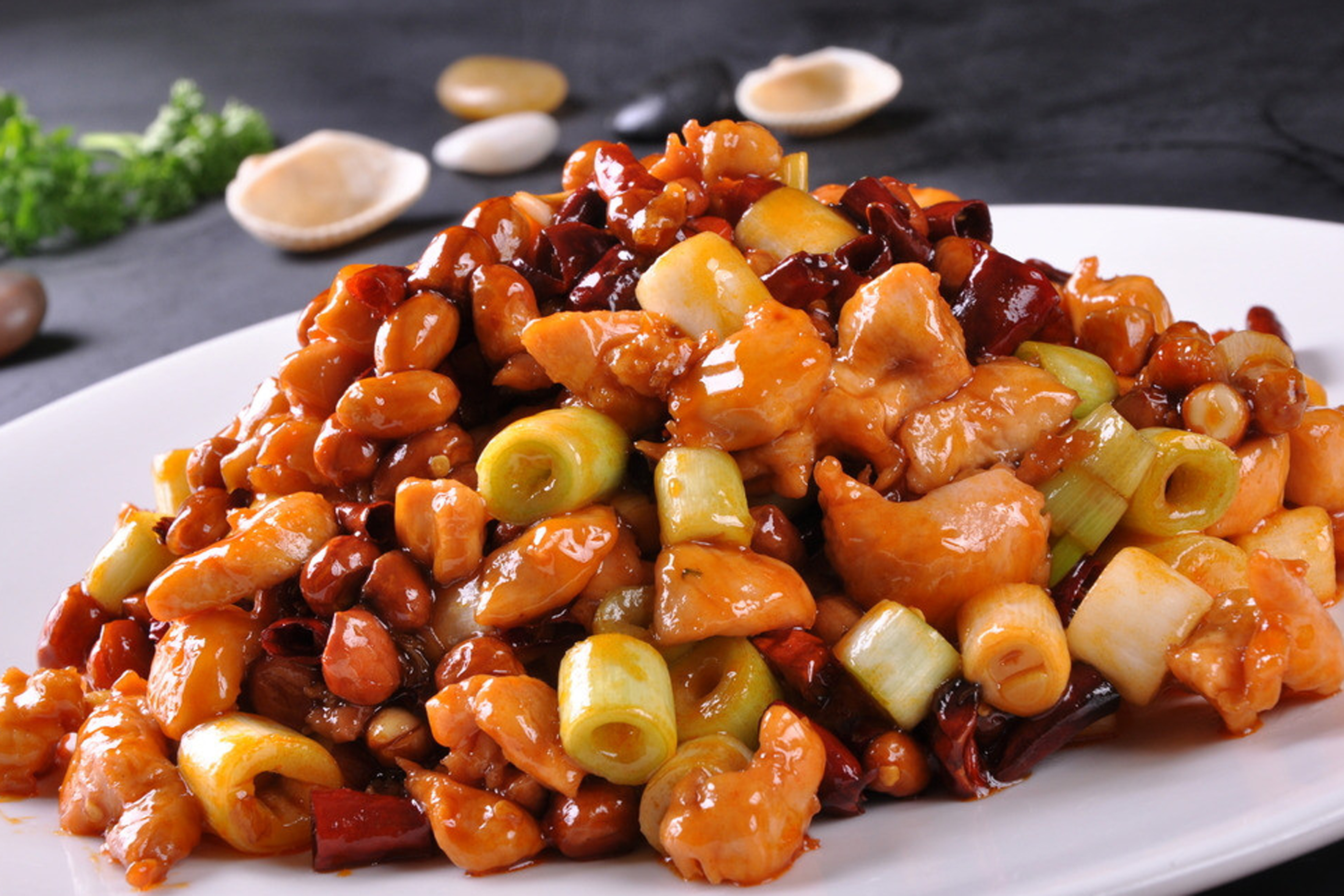 Order B1. Kung Pao Chicken food online from Prosperity Szechuan Cuisine store, Stockton on bringmethat.com