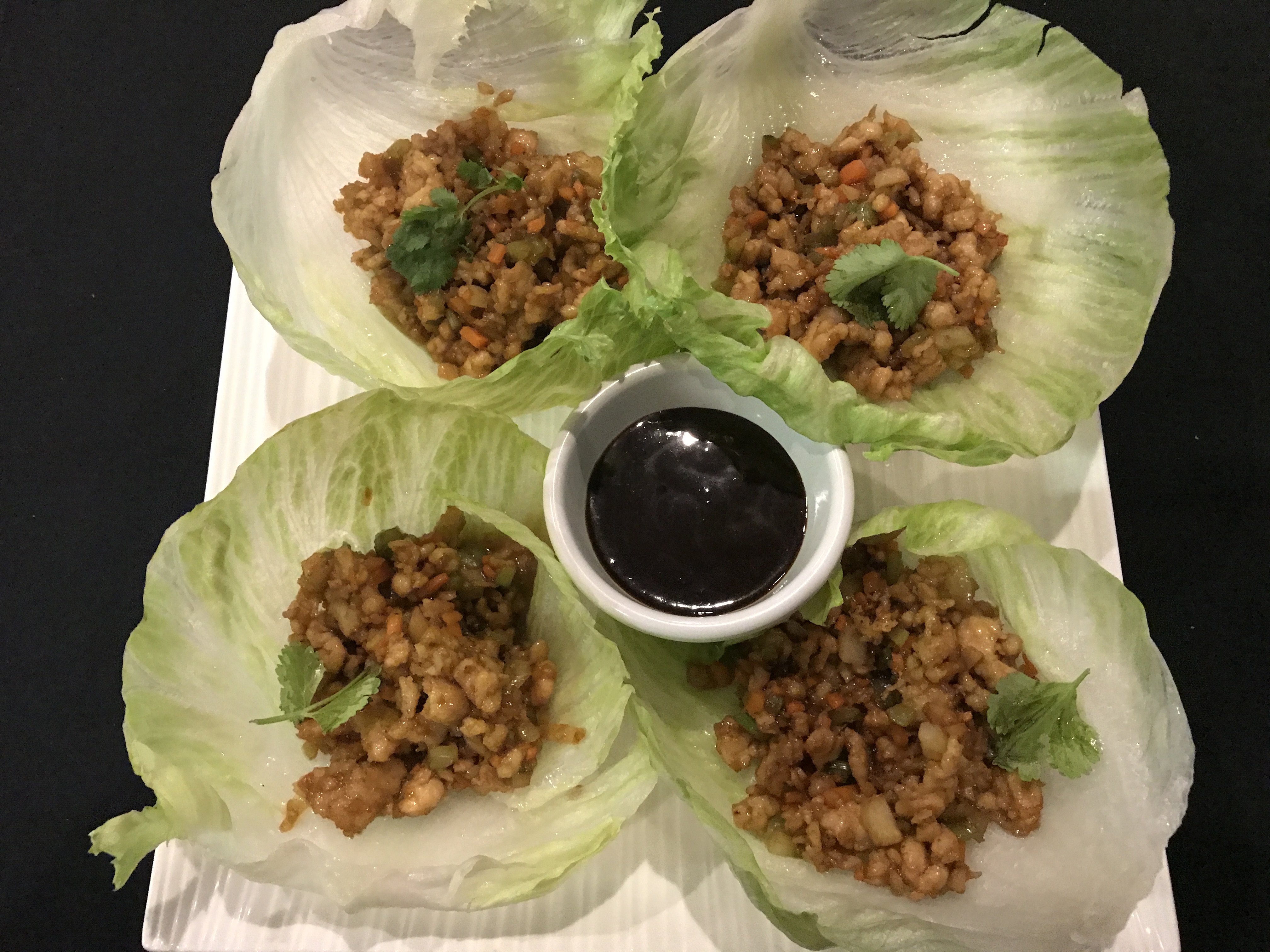 Order 4 Piece Chicken Lettuce Wraps food online from Hunan Fusion store, Omaha on bringmethat.com