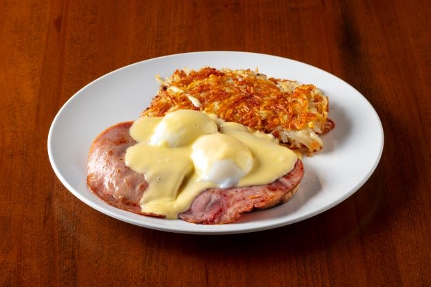 Order Eggs Benedict food online from Off Street Cafe store, Cerritos on bringmethat.com