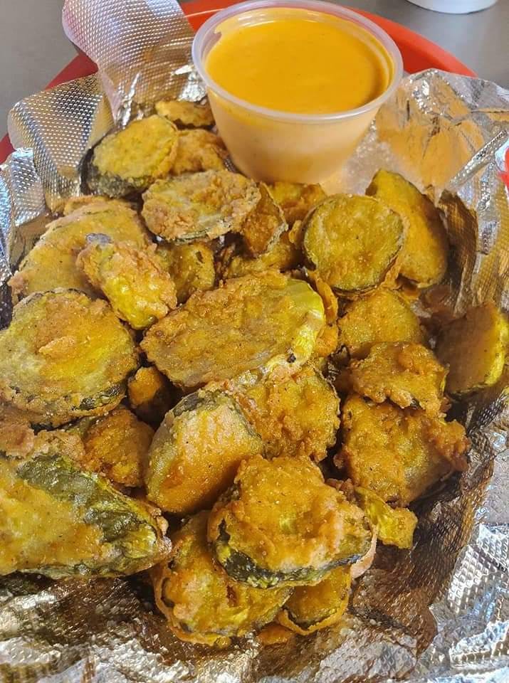 Order Fried Pickles Chips - Appetizer food online from North Jersey Pizza Co store, Salem on bringmethat.com