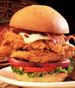 Order Super Crispy Chicken Club food online from Texas Steakhouse and Saloon store, Smithfield on bringmethat.com