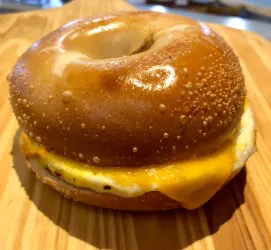 Order Eggosaurus food online from Bagels & Brew store, Fairbanks on bringmethat.com