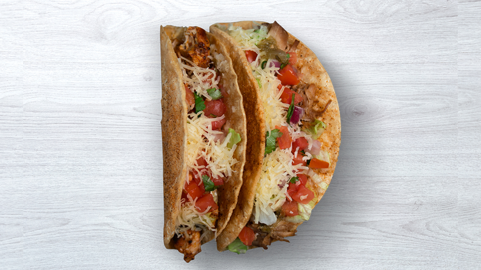 Order Two Hard Taco food online from Guzman Y Gomez store, Naperville on bringmethat.com