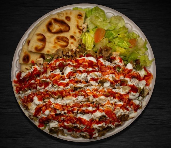 Order Mix Plate food online from House of Kabob & Gyro store, Mobile on bringmethat.com