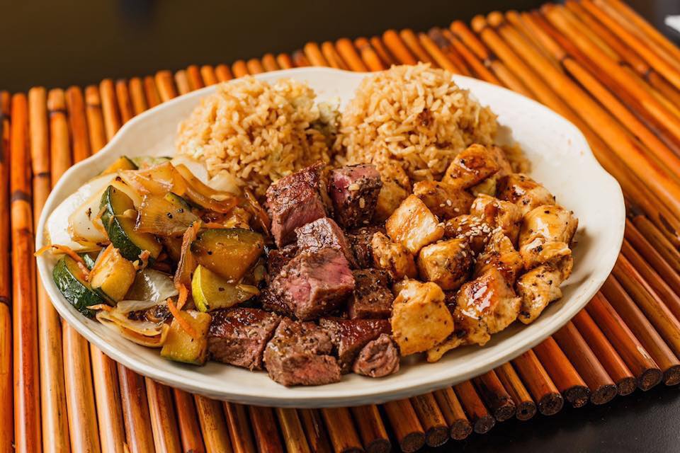 Order Steak and Chicken Combination food online from Chicot Hibachi Express store, Little Rock on bringmethat.com