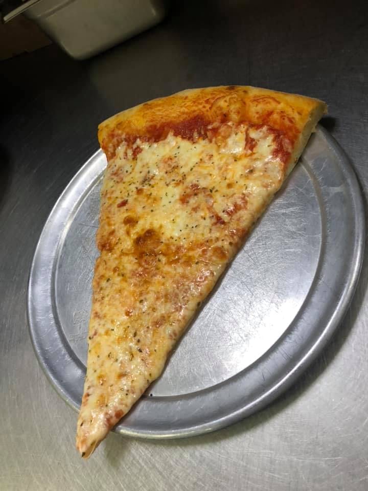 Order Plain Cheese Pizza Slice - Slice food online from Capri Pizza store, Holyoke on bringmethat.com