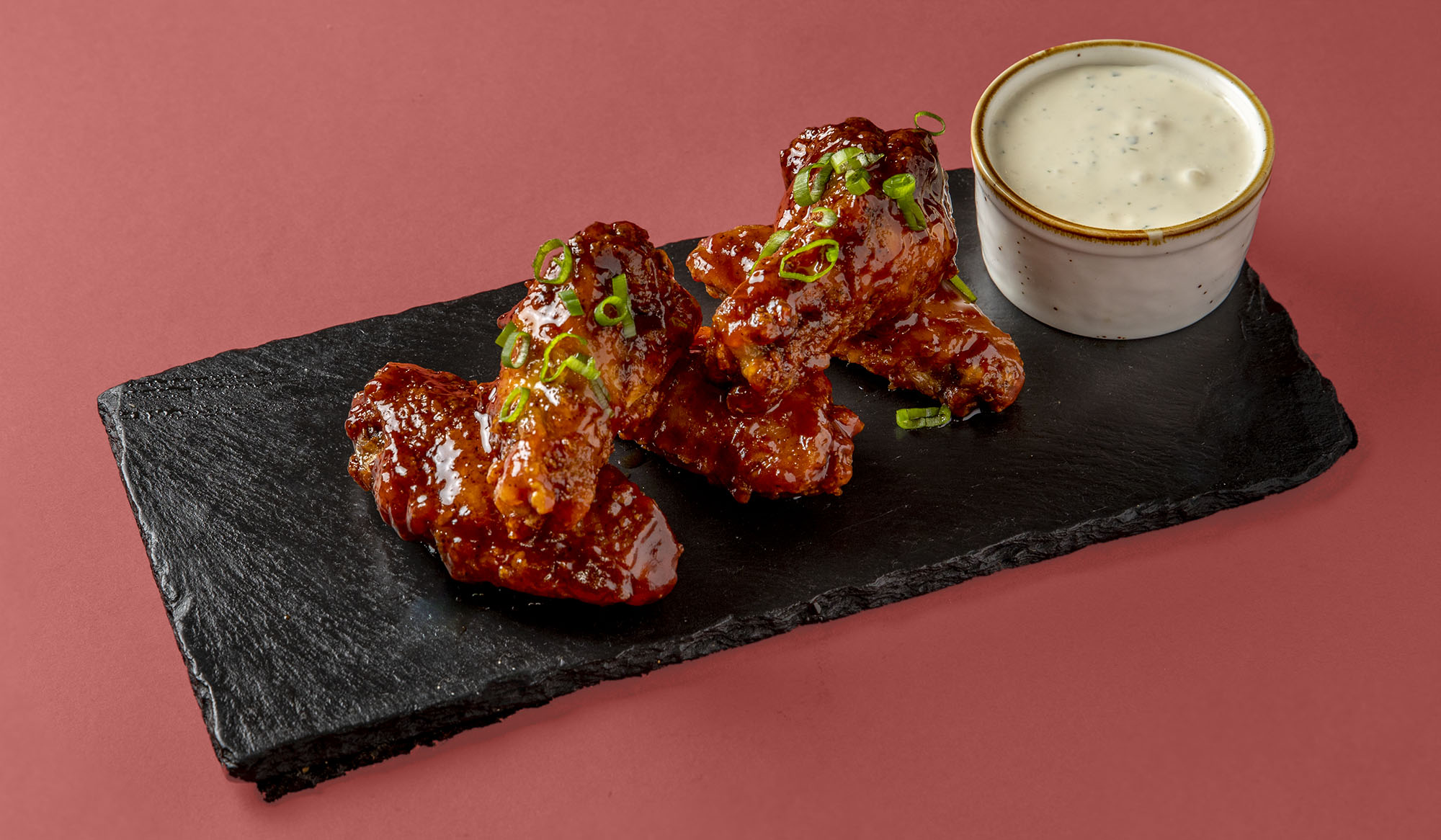 Order Hot Honey BBQ Wings food online from Siena Pizza store, New York on bringmethat.com