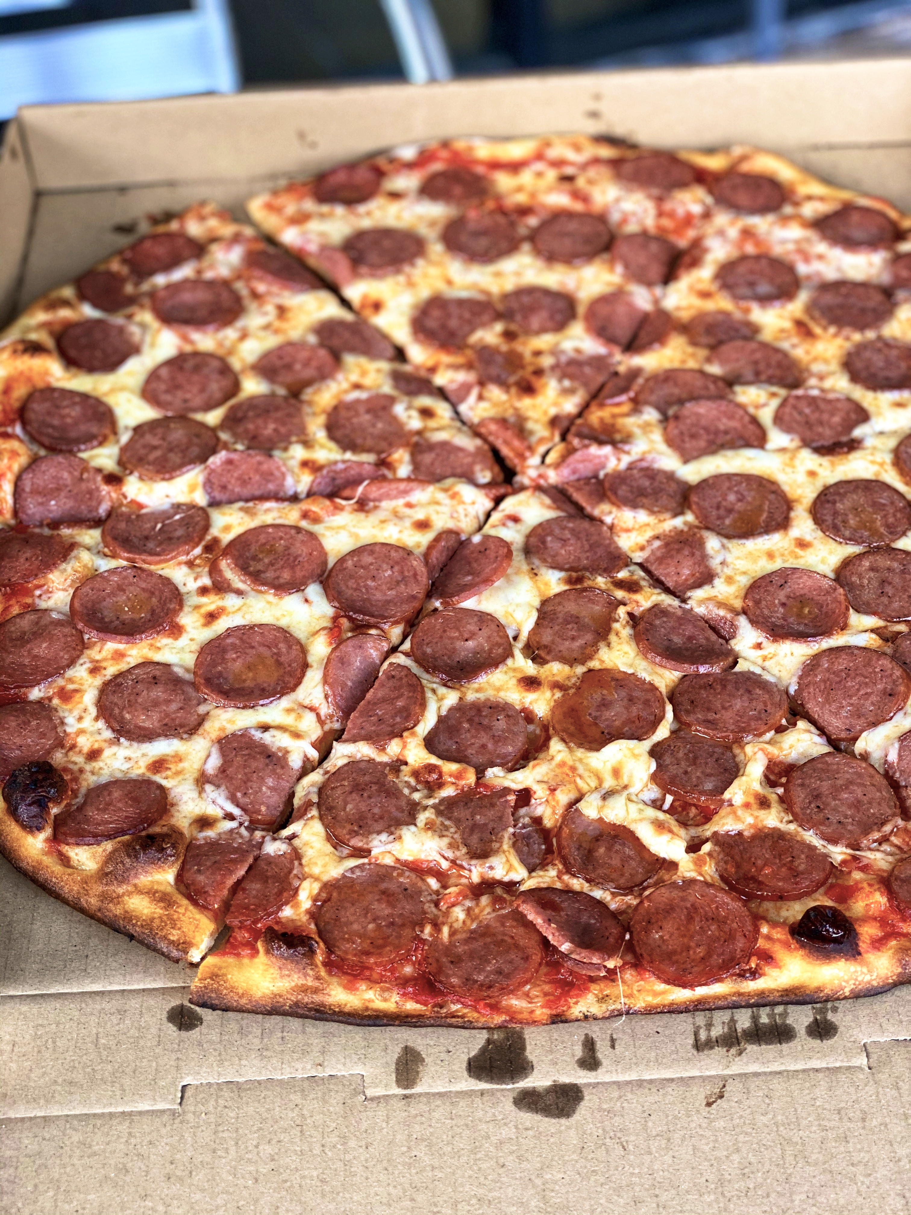 Order Wild Boar Pepperoni food online from Burattino Brick Oven Pizza store, Rancho Palos Verdes on bringmethat.com