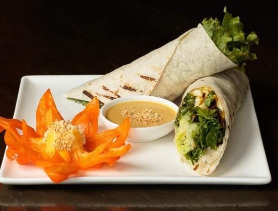 Order Thai Chicken Wrap food online from Rock wrap & roll store, Chicago on bringmethat.com