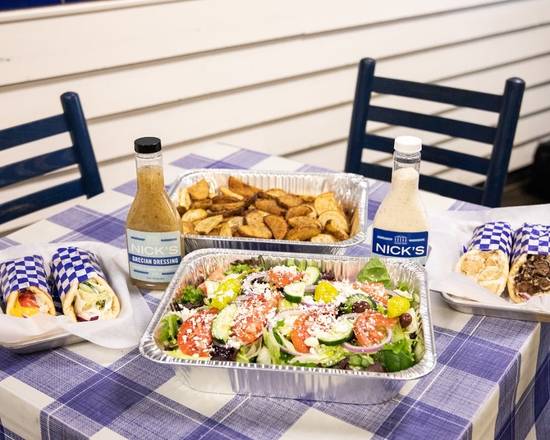 Order Family MYO Wrap Meal food online from Grecian Gyro store, Hapeville on bringmethat.com
