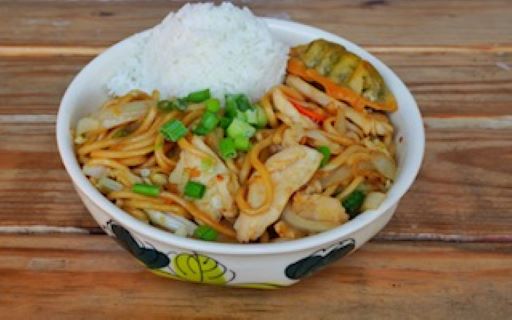 Order Chow Mein Noodles food online from Secret Sauce Wok & Grill store, Carlsbad on bringmethat.com