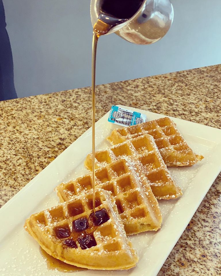 Order Belgian Waffle food online from Townhouse Brunch store, Colleyville on bringmethat.com